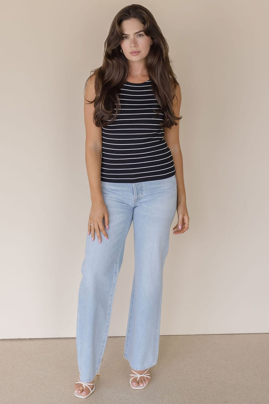 Eton Striped Tank