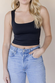 Clean Lines Square Neck Top