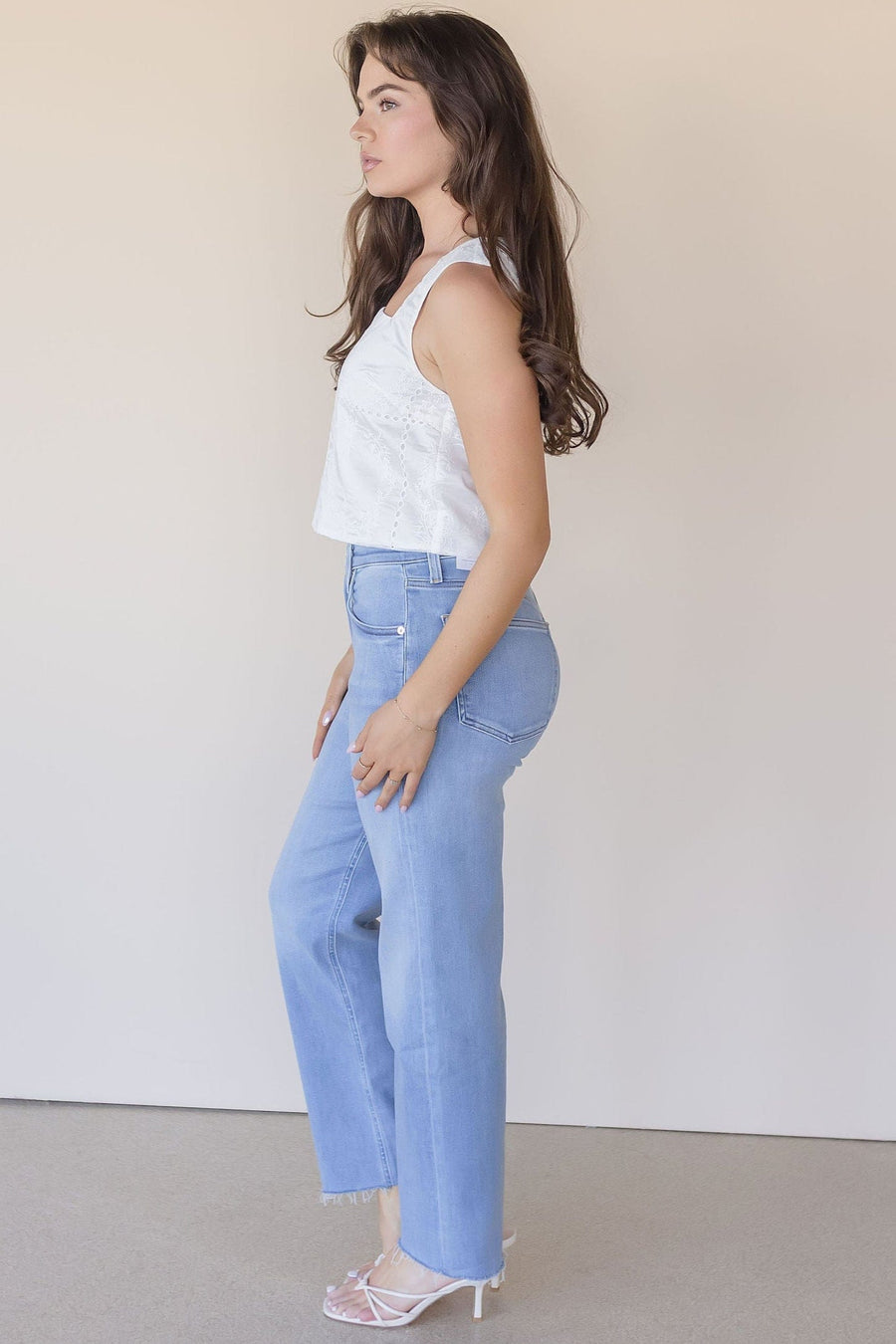 Jaya Eyelet Tank