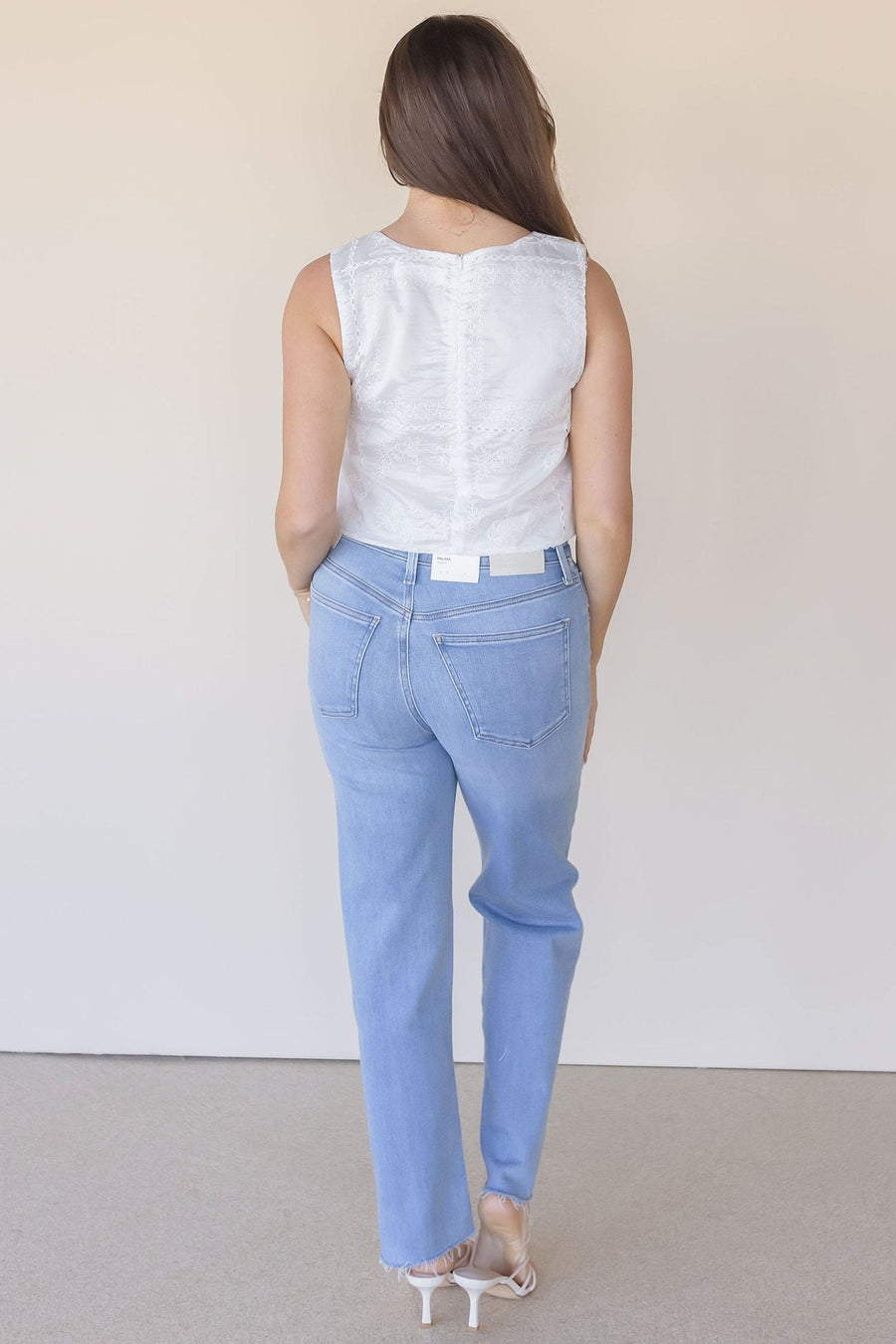 Jaya Eyelet Tank