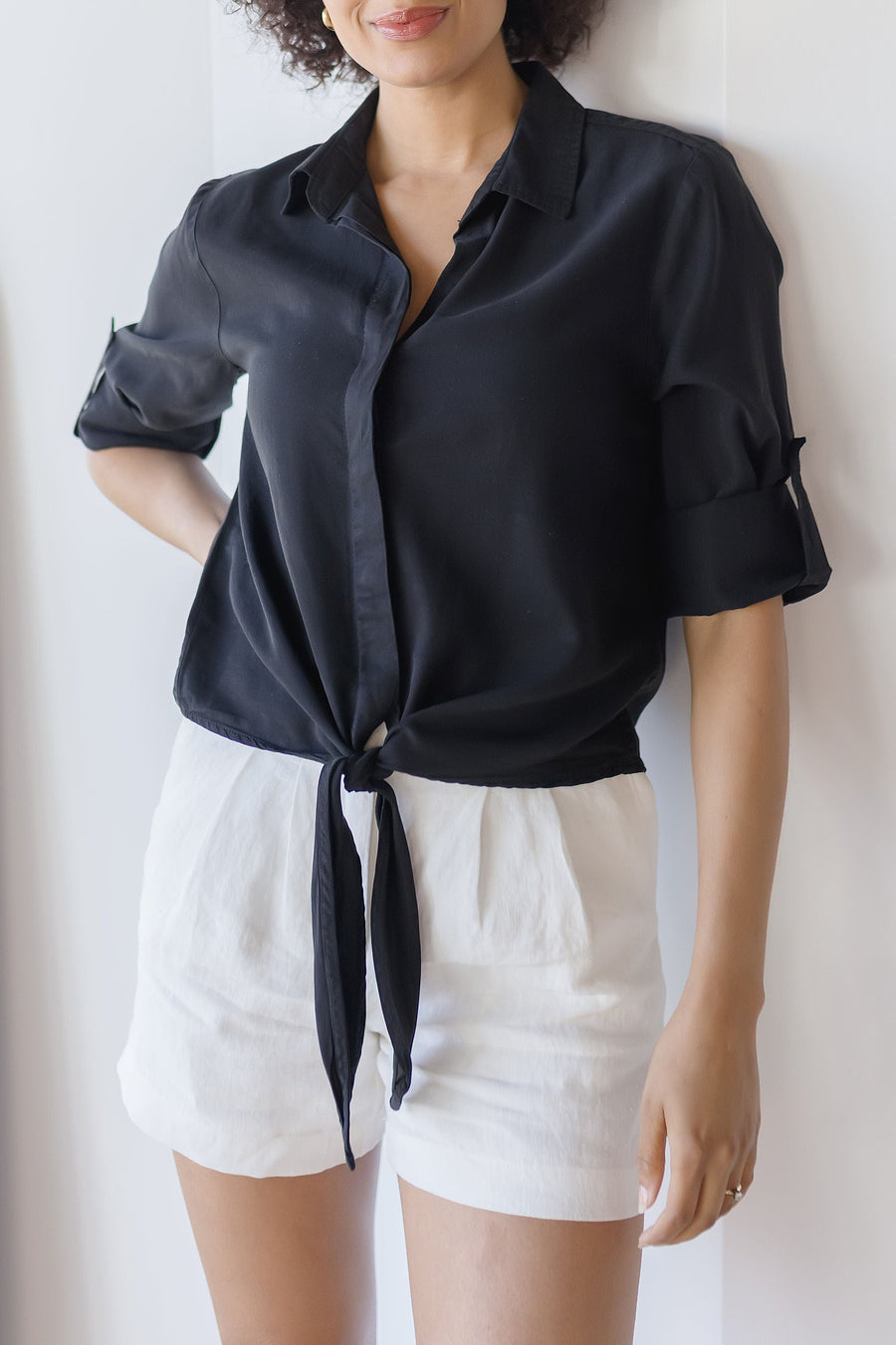 Solange Button Blouse
