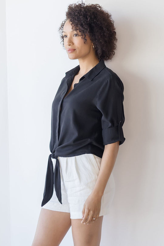 Solange Button Blouse
