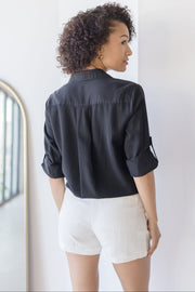 Solange Button Blouse