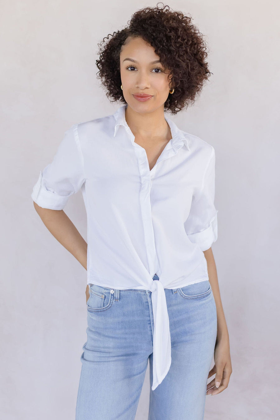Solange Button Blouse