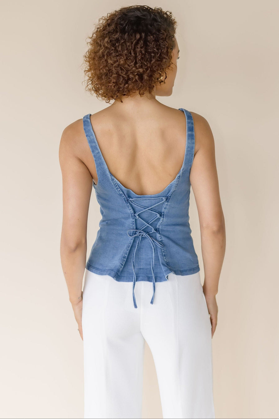 A Moment In Time Denim Vest