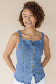 A Moment In Time Denim Vest