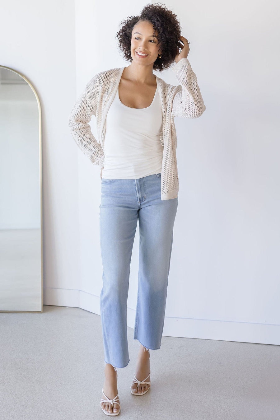 Toledo Open Knit Cardigan