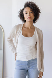 Toledo Open Knit Cardigan