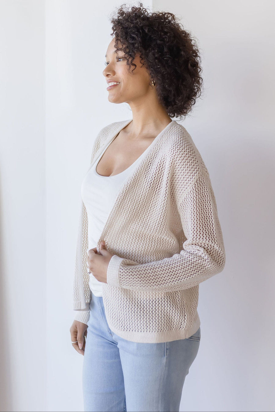 Toledo Open Knit Cardigan
