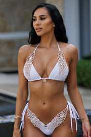 Angel Tie Bottom White